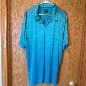 Oakley Men's Teal Polo Shirt